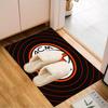Milan Football club Printed Office Carpet Chair Cushion  Entryway Rug, Rugs for Living Room, Bedroom Christmas gifts