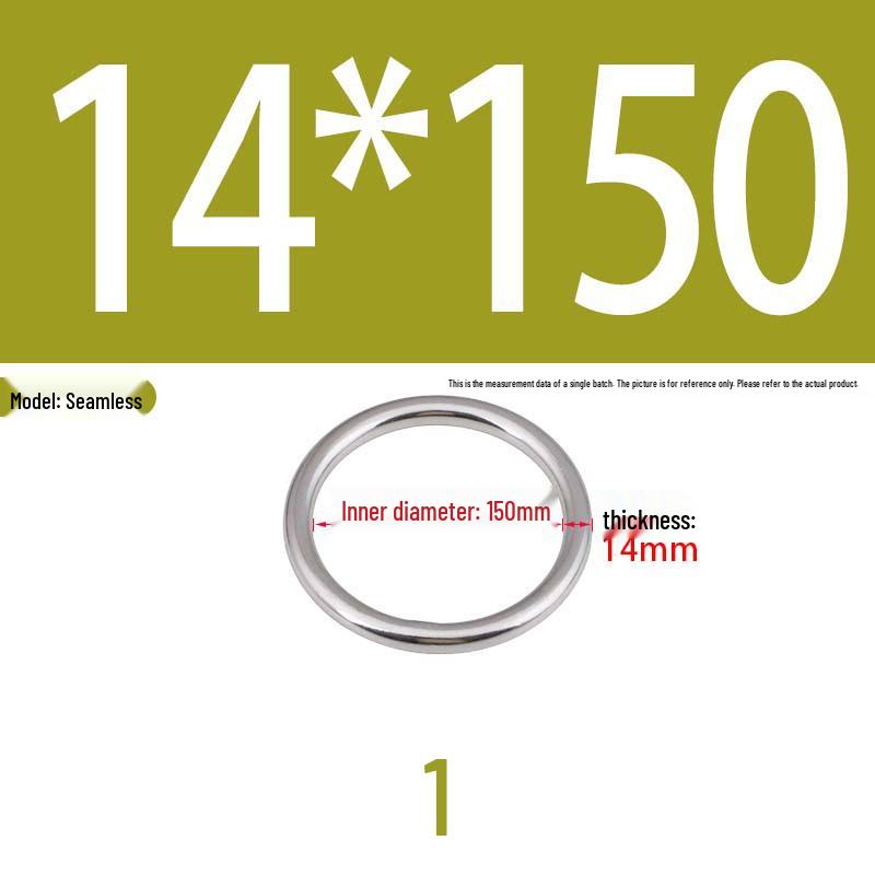 304 Stainless Steel Seamless O-Ring for Lifting and Hammock Yoga Connection