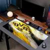 Borussia Dortmund Druck Mauspads, Anti-Rutsch Schreibtisch-Tastaturmatte, für PC Laptop Gaming Arbeiten Tägliche Nutzung, Coole Festival Überraschungsgeschenk