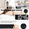 Dual Alarm Voice Control Digital Alarm Clock Adjustable Desktop Clock  Living Room