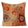 Vintage Flower Printed Throw Pillow Cover Sofa Chair Cushion Covers Home Decorative For Chair Seat Bedroom Square Pillowcase
