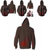 Moletom com Capuz Estiloso de Anime Angels Of Death Isaac Foster Zack Casaco Suéter Fantasia Cosplay Para Conforto e Calor Máximos