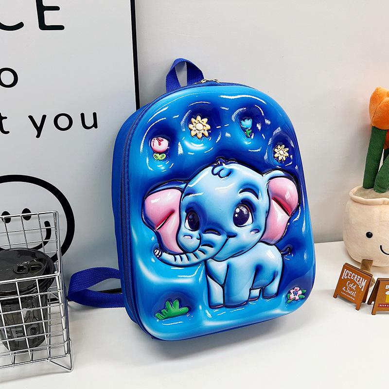 3D Cute Cartoon Children's Fashion School Bags For Boys And Girls Primary School Large Capacity Backpacks Waterproof Backpacks