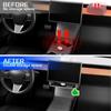 For Tesla Model 3 Y Center Console Storage Box Magnetic Under Screen Storage Box Car Dashboard Organizer Tissue Holder Glovebox