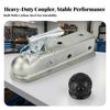 Trailer Coupler with Ball Cap Heavy-Duty Hardware Secure for Towing