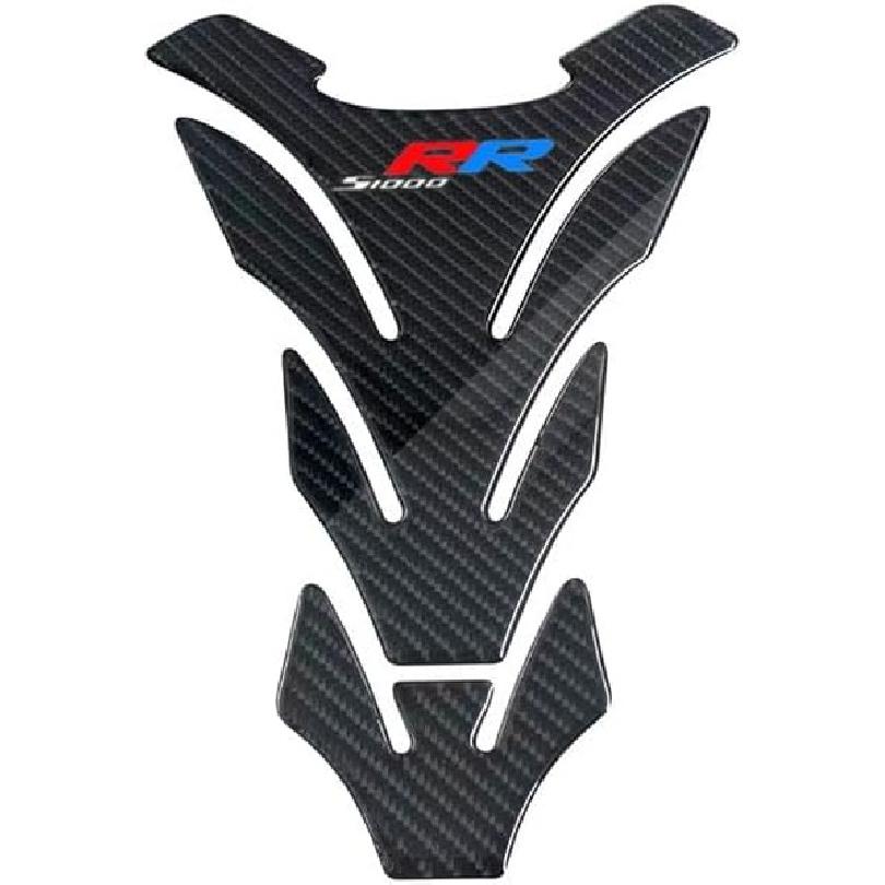 YBRAVO Motorcycle Tank Pads for BMW S1000RR 2017 2020 2021 Motorcycle Tank Pad Protector Paint Protection Carbon Fiber Pattern Fuel Tank Sticker