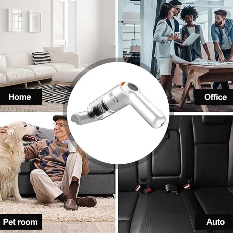 Youpin Wireless Mini Vacuum Cleaner Handheld Large Suction Car Vacuum Cleaner Pet Hair Absorber Home Cleaning Tool New Mi