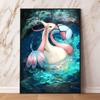 Pokemon Themed Typhlosion Wall Decor with Delicate Details Long Lasting Colors Suitable for Various Scenes Such As Living Rooms