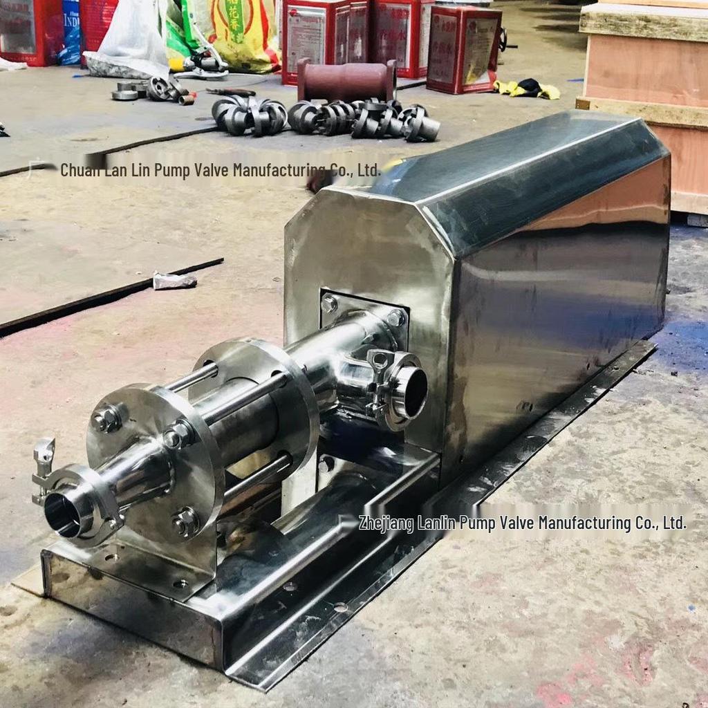 G30-1 High Flow Sludge Thickener 304 Stainless Steel Screw Pump with Variable Frequency Motor