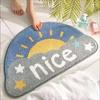Mat Multipurpose Luxury Shaggy High Absorbent Slip Resistance Cute Rug for Bathtub Shower and Bath Room