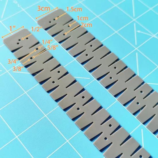 Rigla Hot Hem Silicon Anti-Alunecare Șablon de Tivit Instrument de Călcat Pânză Inch Și Cm Termorezistent Tivit pentru Cusut Quilting