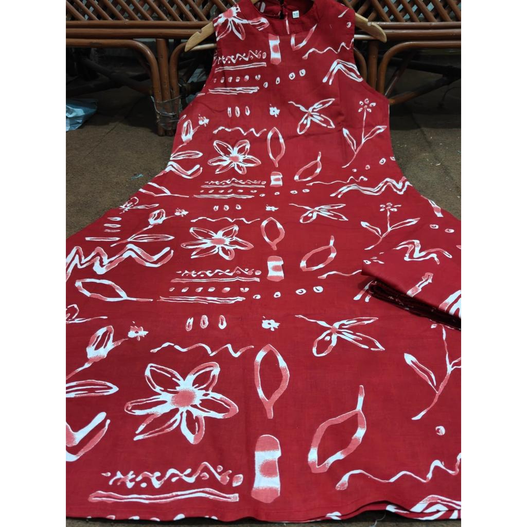 Floral Printed Sleeveless Top Kurti Palazzo Set Indian Women's Kurta Cord Set