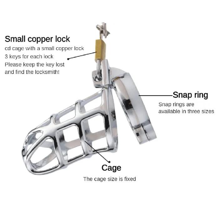 BDSM Sex Toys for Men Male Chastity Device Penis Lock Erotic Bondage Husband Loyalty Big Metal Cock Cage Gay Testicle Jewelry