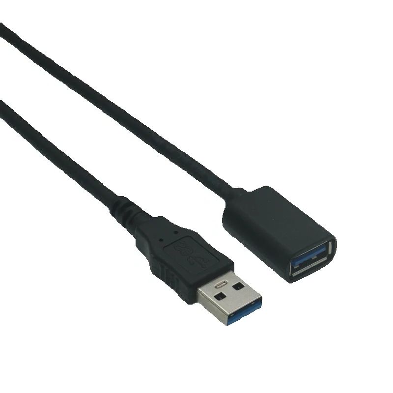 90 Degree Up Down Left Right Angle USB 3.0 Male to Female Extension Cable 5Gbps High Speed Data Transfer Cord for Laptop PC Hard Drive 0.3m 0.6m 1m