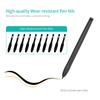 Huion PN04 10pcs Replacement Pen Nibs Graphics Tablet Pen Nibs High quality Wear resistant Pen Nib for Huion PW100 PW201