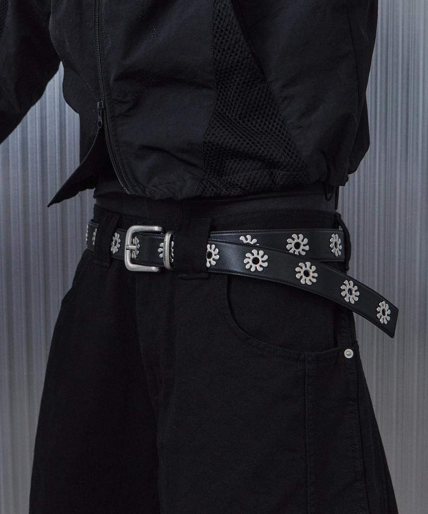 9999ARCHIVE Flower Linking Eyelet Belt