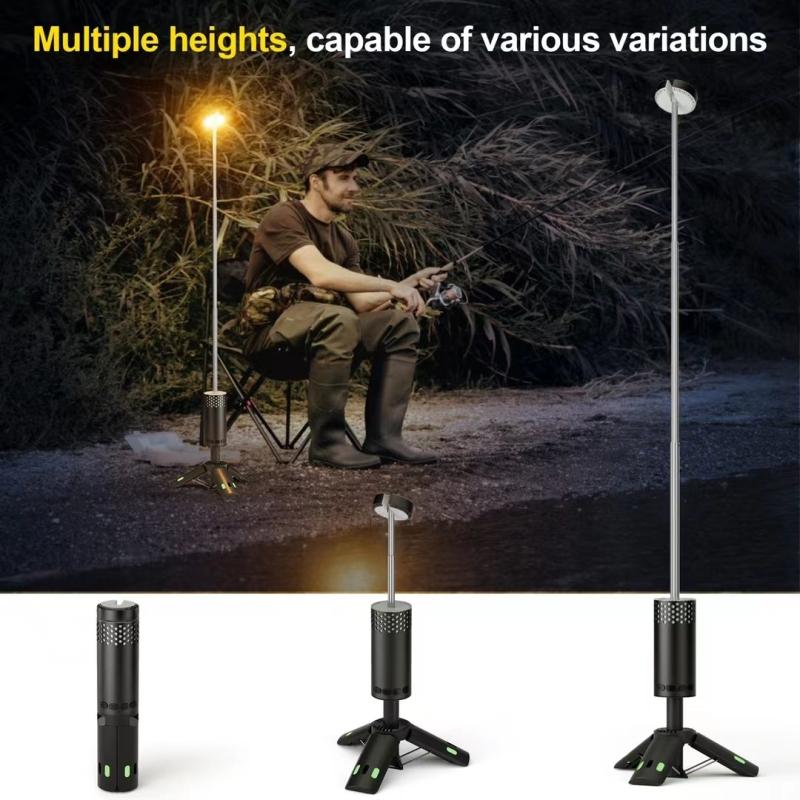 Telescopic Lantern 10000mAh Magnet Tripod Base Lightweight LED Adventure Hiking Fishing Tents Campsite Ambiance Camping Light