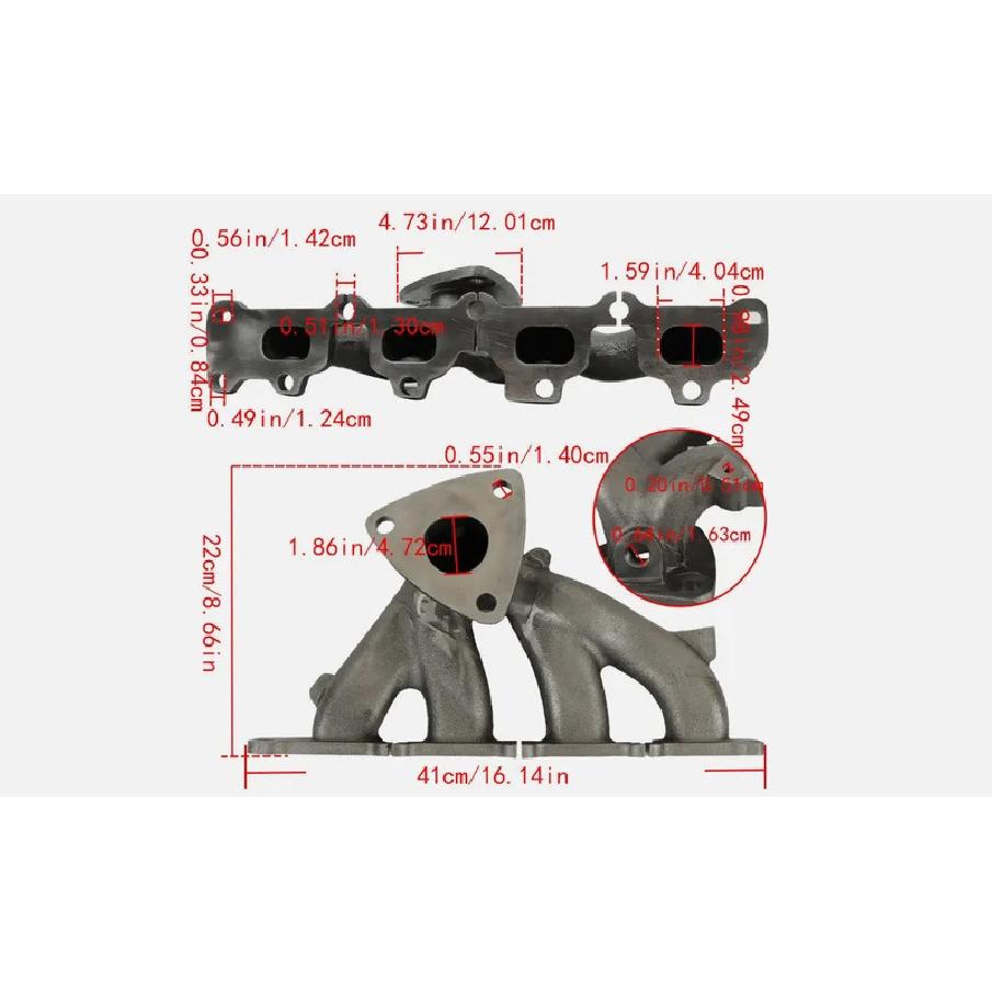 

674-937 For Chevy Malibu 2008-2014 Buick Verano 2012-2017 2.4L Manifold Header