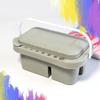 Handheld Multiple Layer Brush Cleaning Bucket For Artists Students Smooth Interior Permanent Substance Not Toxic Exemplary For Travel Studio School
