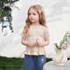 JELLYBABY Girls' Striped Short Sleeve T-Shirt