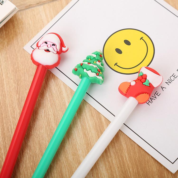 Colorful Christmas Ballpoint Pen - Creative, Multifunctional Stationery for Students & Office Use