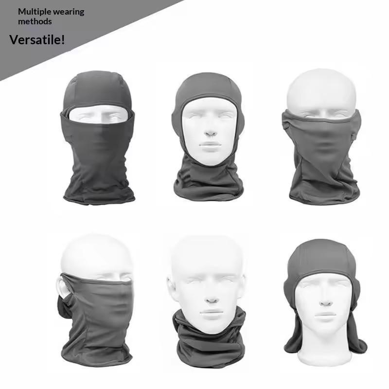 Tactical Windproof Balaclava Full Cover Warm Shield for Bicycle Riding Outdoor Hunting Hiking Ski Scarf Head Protection