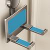 Punch-Free Suction Cup Hair Dryer Holder Aluminum Hair Dryer Rack  Bathroom