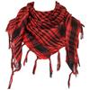 124A Ørken Shemagh Tørklæde Blødt Med Kvast Arabisk Hovedtørklæde Unisex Keffiyeh Bandana Unisex Hovedindpakning Arabisk Tørklæde Hovedbeklædning