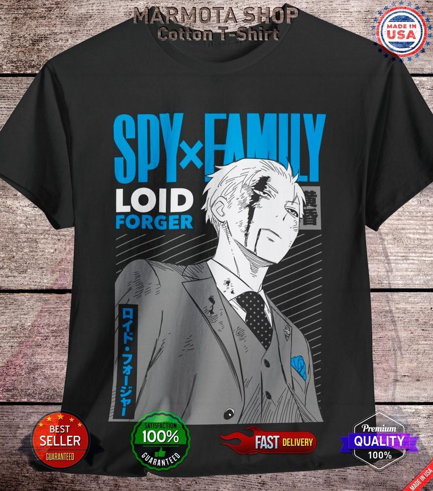 

Футболка Spy X Family Лойд Форджер Йор Аня Аниме Японская Футболка Сумерки Все 4XL