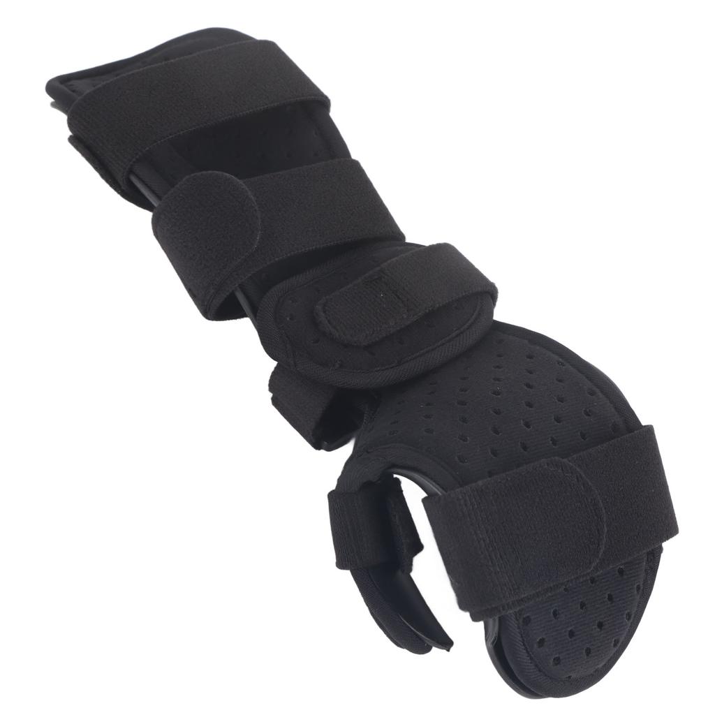Stroke Hand Splint Stable Support Good Fixation Adjustment Removable Soft Resting Hand Brace for Joint Sprains