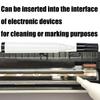 10Pack High Capacity Refillable Whiteboard Marker Pens Rod Transparent Ink Level Indicator For Daily Use
