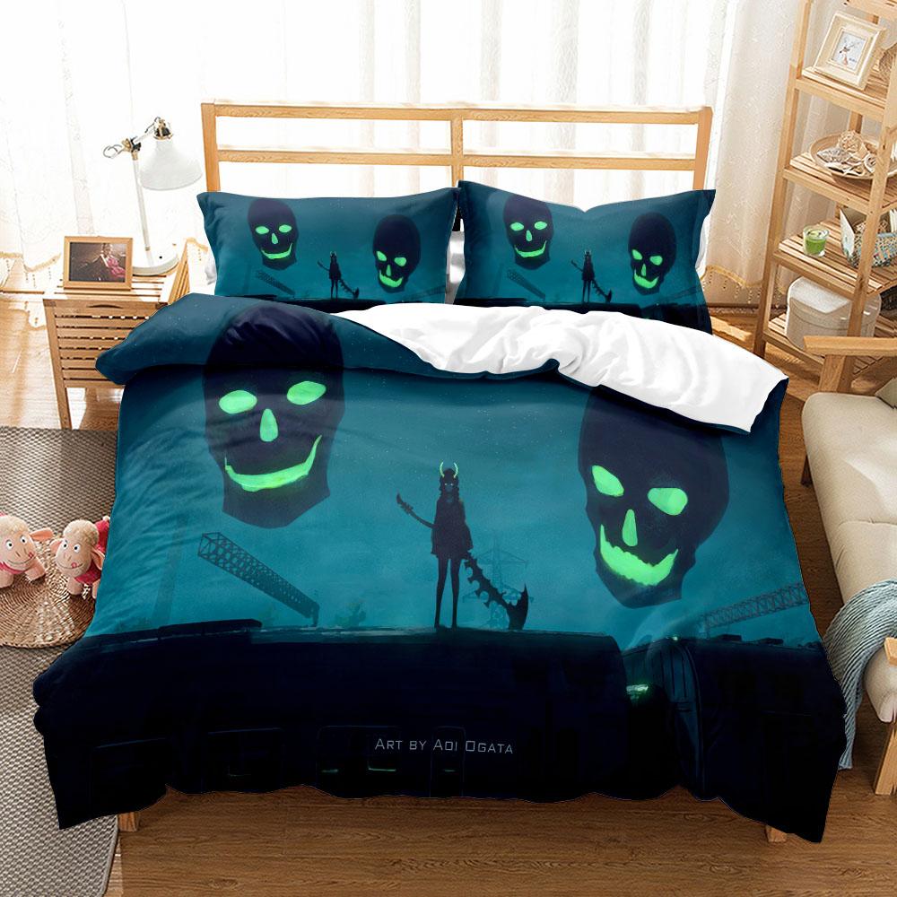 Ryuk Death Note Children Bedding Set King Queen Double Full Twin Single Size Bed Linen Set
