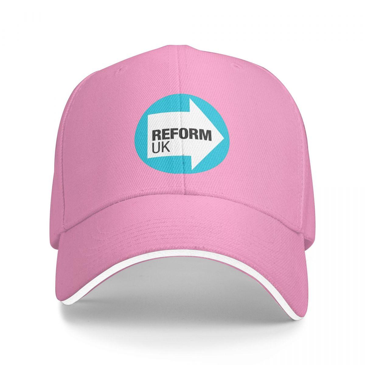 

Reform UK Baseball Cap y2k Cute FeUnisex Unisex Hip Hop Hats Sun-Proof Custom Logo Outdoor Sport Baseball Caps Birthday Present as picture
