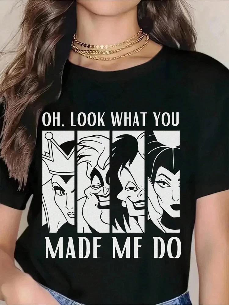 Villains Oh Look What You Made Me Do TShirt Unisex 2 S