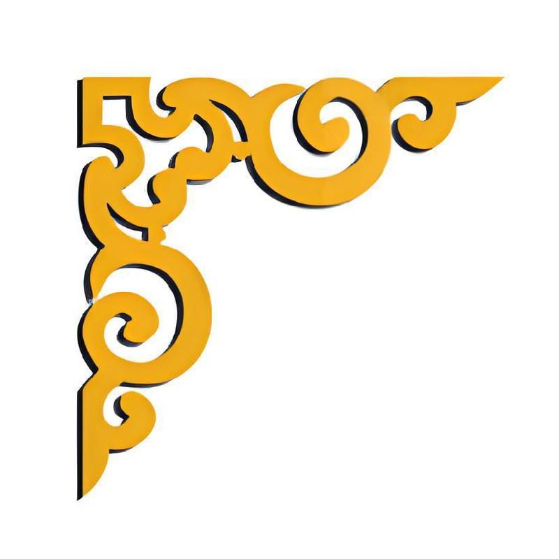 

Наклейка Зеркало Шкафа Декали Мода Наклейки на Угол Стены Украшение Дома Комната