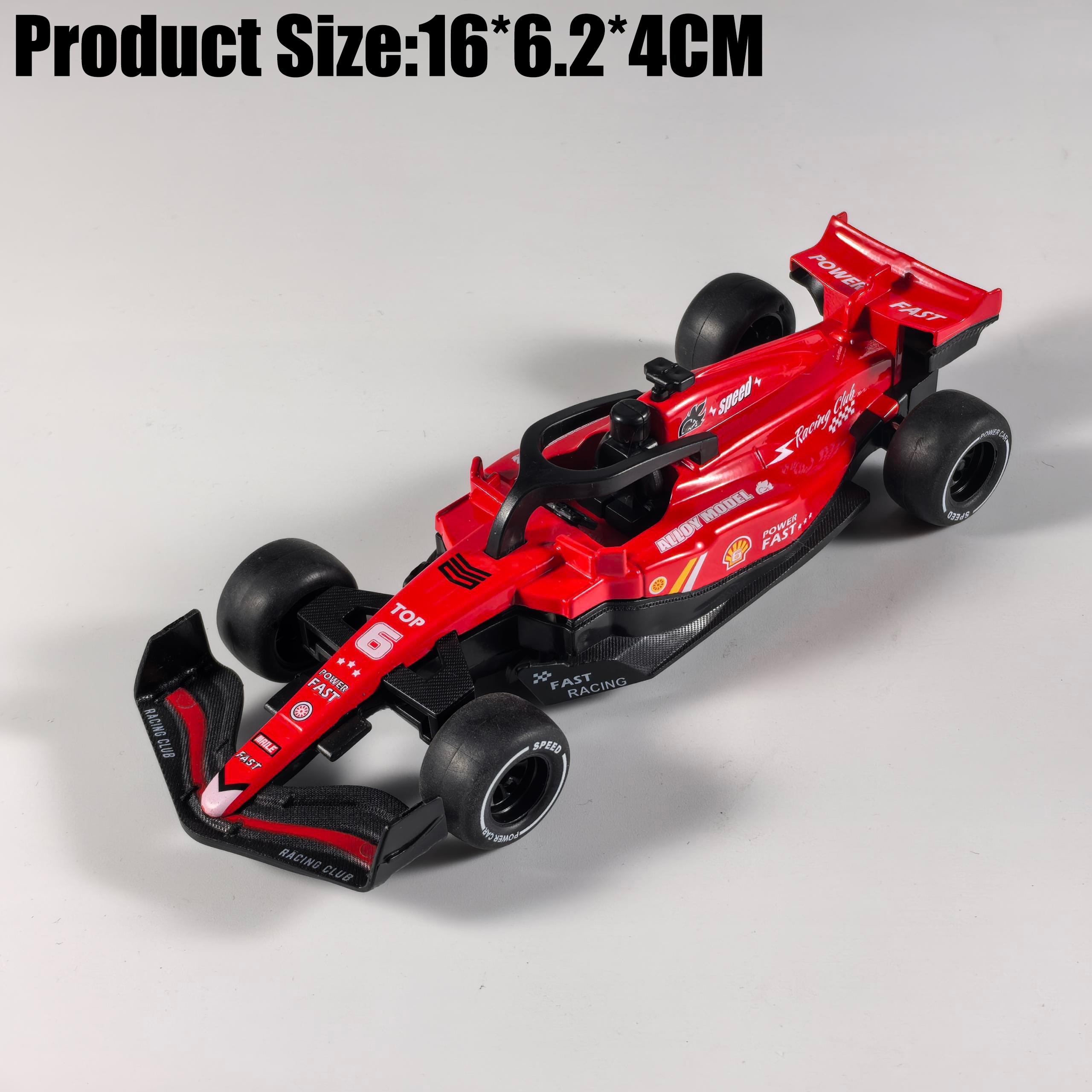 1:32 Aston Martin McLaren Формула 1 2024 Гоночный автомобиль Оскар Пиастри №81 Шарль Леклер №6 Чжоу Гуаньюй №24 Украшения Подарок красный