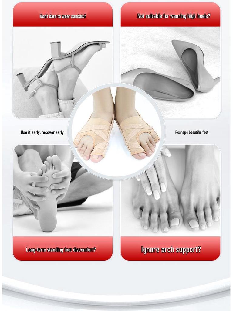 German Hallux Valgus Correction Separator for Toe Alignment