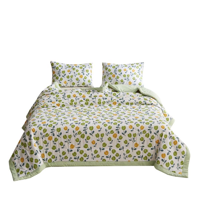 Xinjiang Cotton Summer Air Conditioning Quilt, Machine Washable Thin Quilt for Dormitory, Ideal for Students