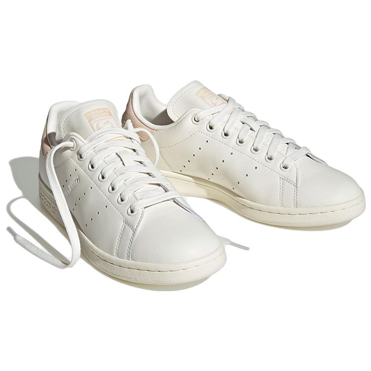 adidas Stan Smith White Bliss Orange Women Sneakers Core-White Silver-Metallic HQ6660