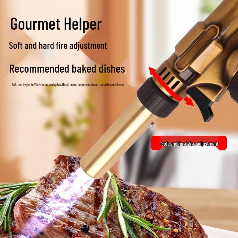 JingJingRS Retro Style Copper Multi-purpose Torch