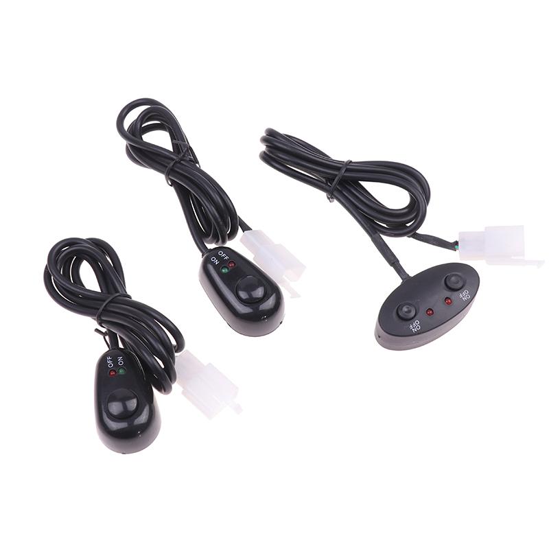 Diy Automobile Water Drip-Type New Energy Vehicle General Fog Light Harness Control Refit Button Switch With Cord