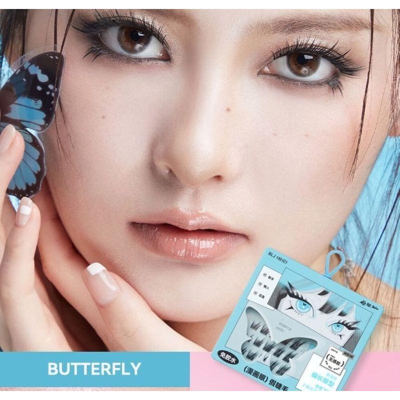 BLJ - Comic Eyes Glue-free False Eyelashes - HD04