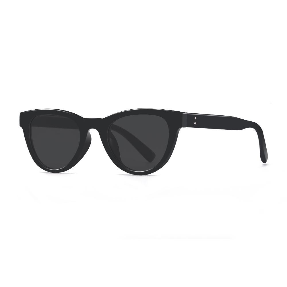 Women s Retro White High-End Polarized Slimming Frame UV Sunglasses In Stock