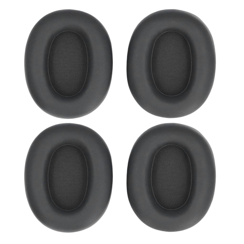 2 Pairs Replacement Earpads Cushions Fit for W800BT Free Noise Cancelling Headphone Protein Leather Ear Pads Muffs Gray