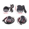 36-72V Electric Bicycle Light With Horn 12W LED Electric Scooter LED Front Light Waterproof Cycling Headlight For E-Bike
