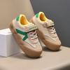 Warrior Synthetic Leather Fabric Sports Casual Everyday Versatile Fashion Simple Non-Slip Wear-Resistant Lightweight Low-Top Kids Sneakers WZTH-173111