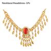 Indian Dance Design Sequins Head Chain Bohemian Style Belly Dance Headdress  For Belly Dance