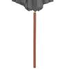 VidaXL Outdoor Parasol with Anthracite Wood Pole Sunshade Garden 44495