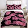3pcs Cherry Blossom Pattern Bedding Set, Breathable And Soft, Suitable for All Seasons Machine Washable, Suitable for Bedroom Decoration,yy250822152
