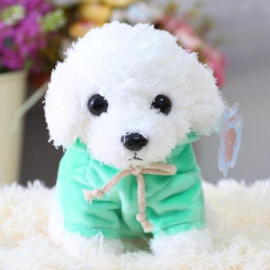 

Свитшот Плюшевая собака Милая Имитация собаки Плюшевая игрушка Кукла для игрового автомата Подарок на день рождения Подарки для мероприятий sitting height is about 20 cm